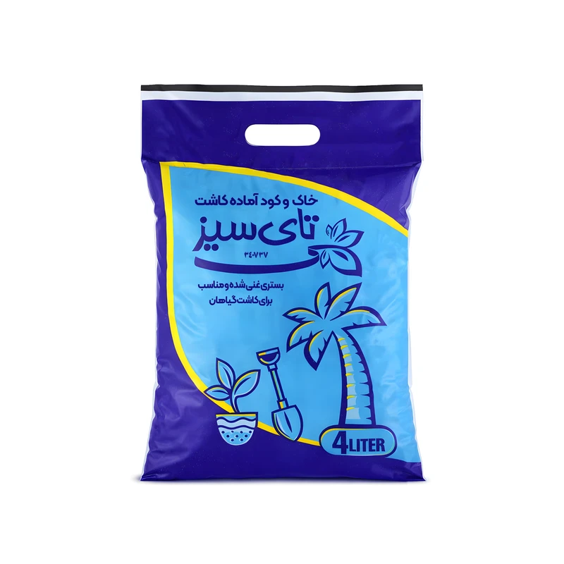 خاک گلدان تای سیز مدل TPM4 حجم 4 لیتر