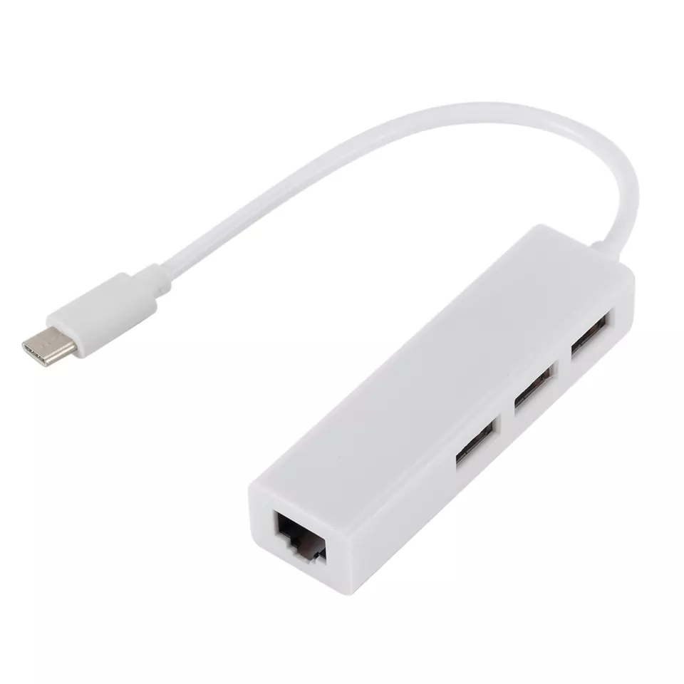 هاب چهار پورت usb-c مدل 10/100