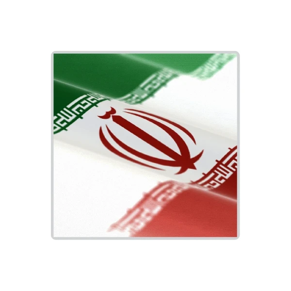 استیکر لپ تاپ کالامیکس مدل پرچم ایران کد KLMX-ir136