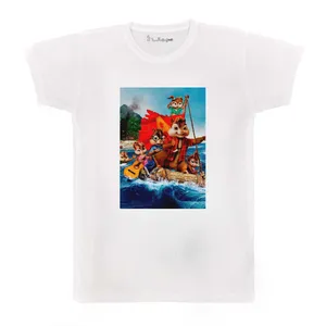 تی شرت بچگانه پرمانه طرح آلوین و سنجاب ها کد pmt.3486