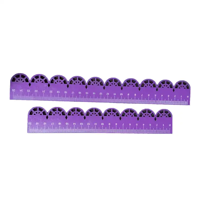 خط کش چوبی مدل ایندو بسته 2 عددی