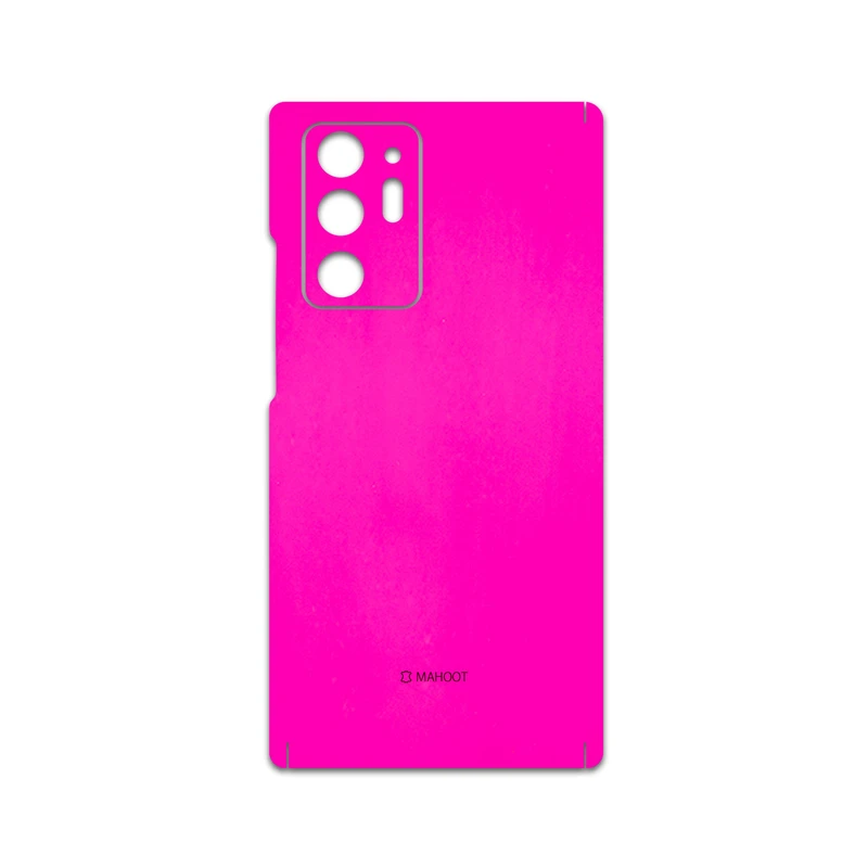 برچسب پوششی ماهوت مدل Phosphorus-Pink مناسب برای گوشی موبایل سامسونگ Galaxy Note20 Ultra