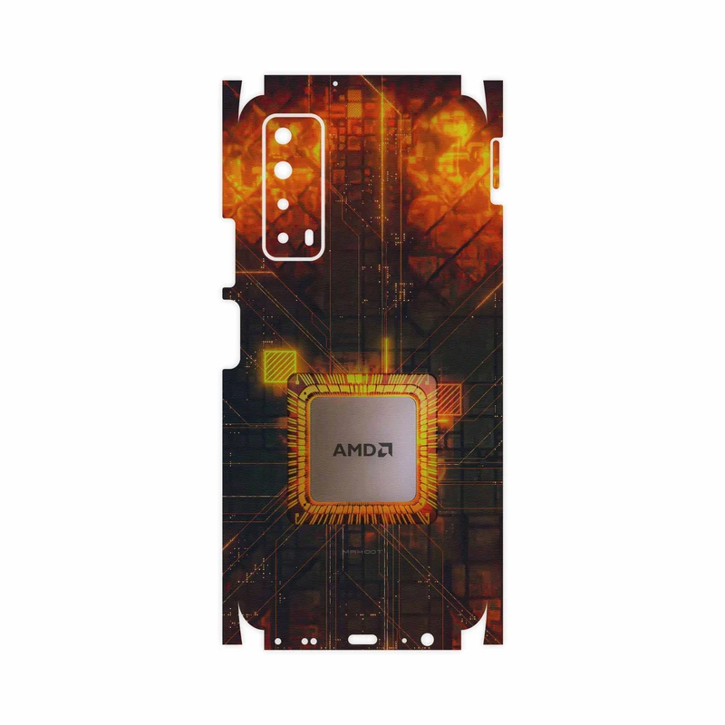 برچسب پوششی ماهوت مدل AMD Brand-FullSkin مناسب برای گوشی موبایل هوآوی Y7a