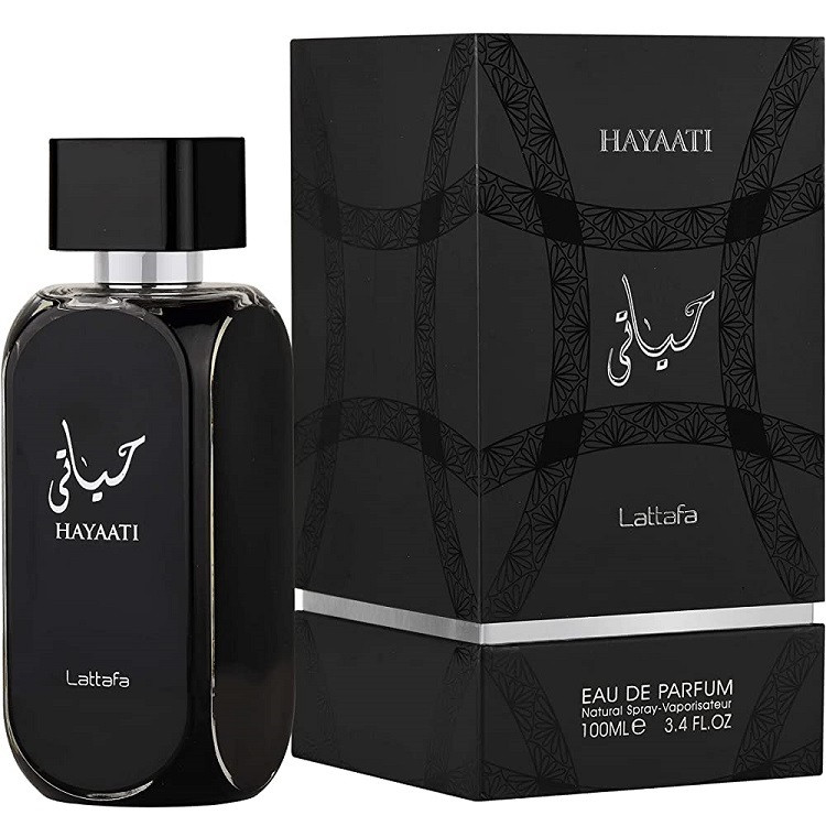 ادوپرفیوم مردانه لطافه، مدل حیاتی با حجم 100 میلی‌لیتر و رایحه طبیعت، شیرین، خوراکی، خنک، چوب، مناسب تمام فصول، نت آغازین سیب، ترنج، نت میانی دارچین، چوبهای جنگلی، نت پایانی مشک، وانیل