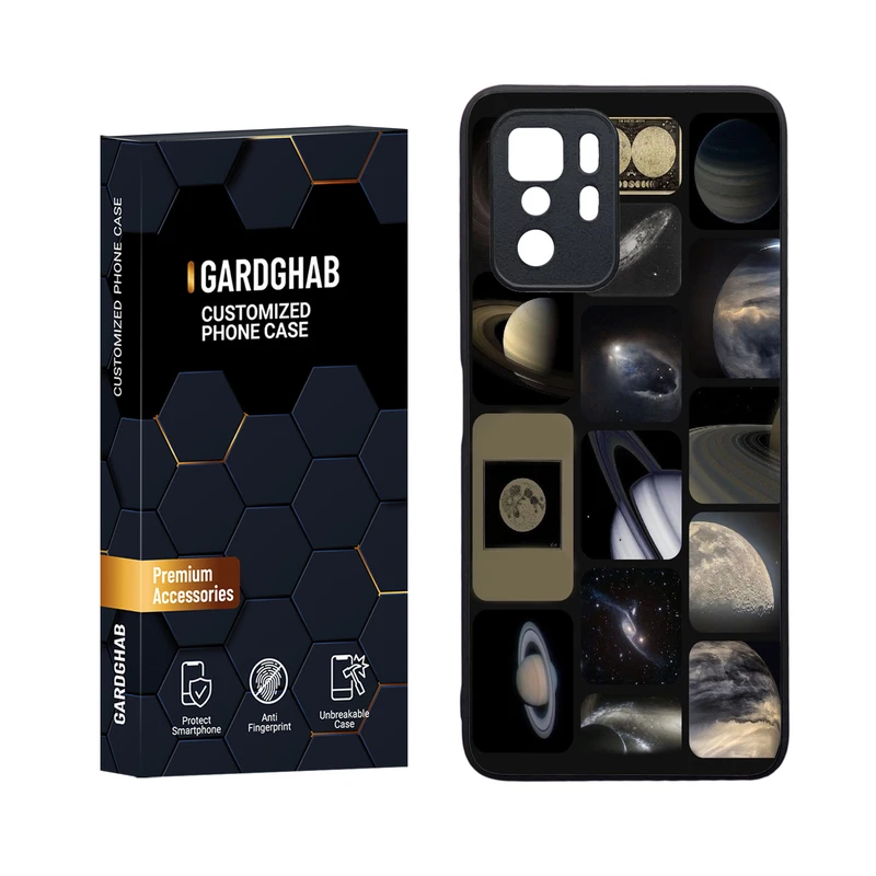 کاور گارد قاب مدل دورژله ای کهکشان مناسب برای گوشی موبایل شیائومی Poco X3 GT / Redmi Note 10 Pro 5G