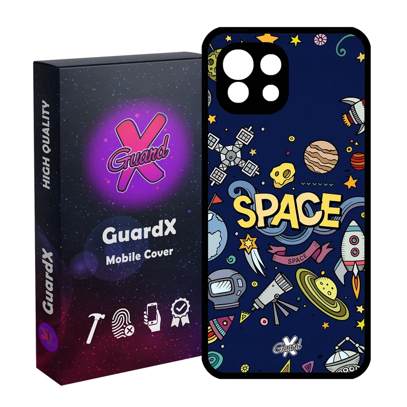 کاور گارد ایکس طرح Galaxy مدل Glass10009 مناسب برای گوشی موبایل شیائومی Mi 11 Lite