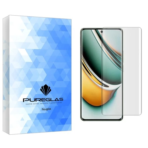 محافظ صفحه نمایش پیور گلس مدل NueGlas UV مناسب برای گوشی موبایل ریلمی 11 Pro Plus
