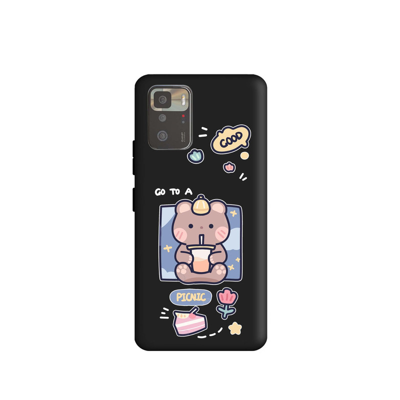 کاور طرح خرس شکمو کد m2970 مناسب برای گوشی موبایل شیائومی Redmi Note 10 Pro 5G / Poco X3 GT