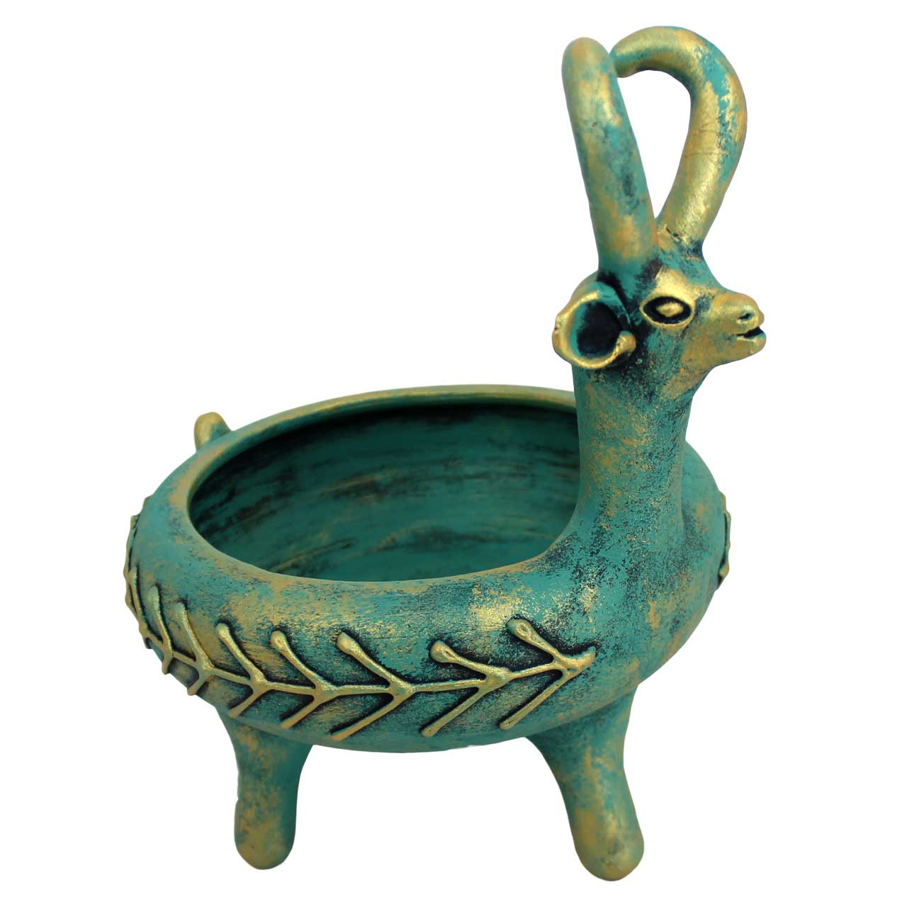 شکلات خوری سفالی گالری دست نگار طرح بز کد 711-00