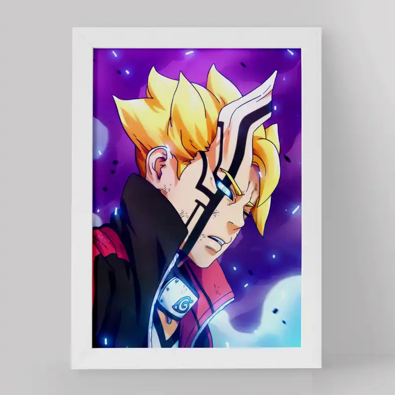 تابلو خندالو مدل بوروتو اوزوماکی انیمه بوروتو کد 15749