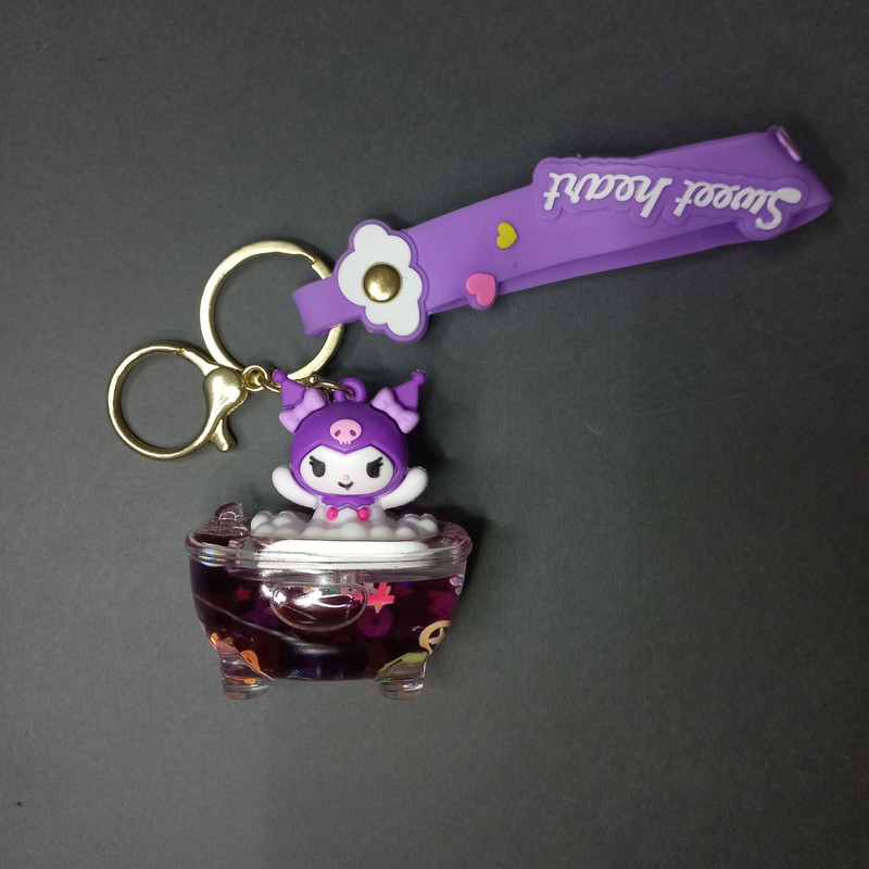 جاکلیدی دخترانه مدل آکواریومی طرح دختر کد 02