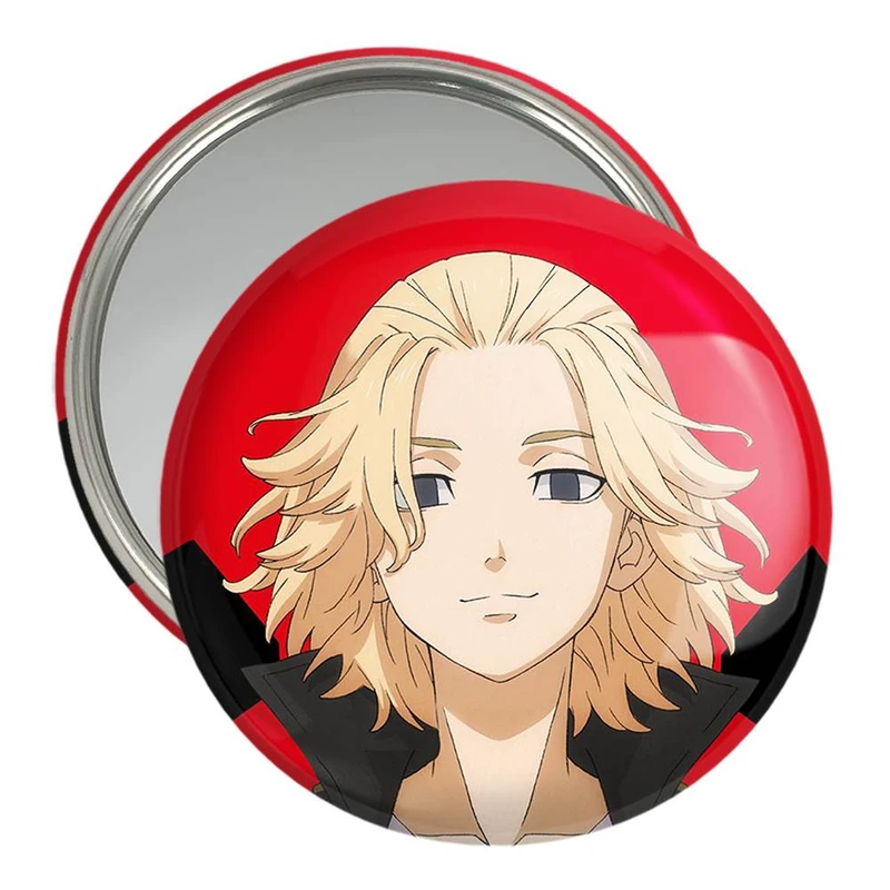 آینه جیبی خندالو مدل مایکی انیمه توکیو ریونجرز Tokyo Revengers  کد 10584