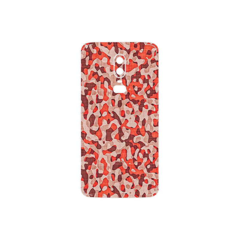 برچسب پوششی ماهوت مدل Red Infantry Army مناسب برای گوشی موبایل وان پلاس 6
