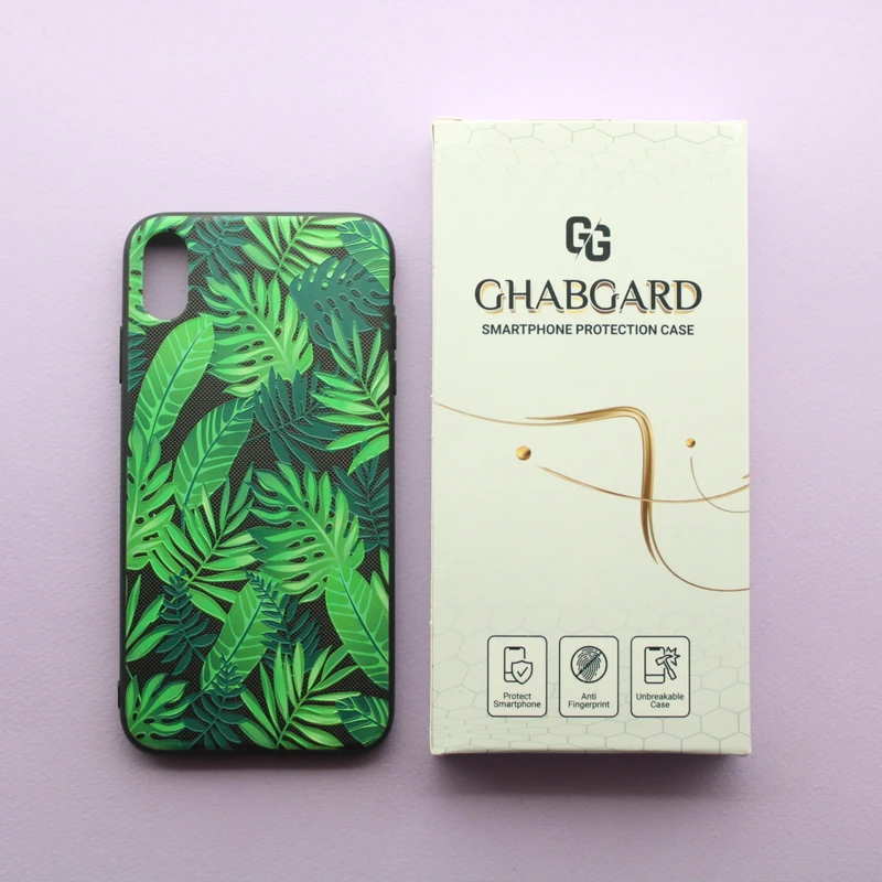 کاور قاب گارد مدل دور ژله ای مشکی فانتزی برای گوشی موبایل اپل iPhone XS Max