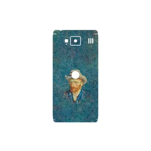 MAHOOT Self portrait with a gray felt hat Cover Sticker for Motorola Droid Razr HD