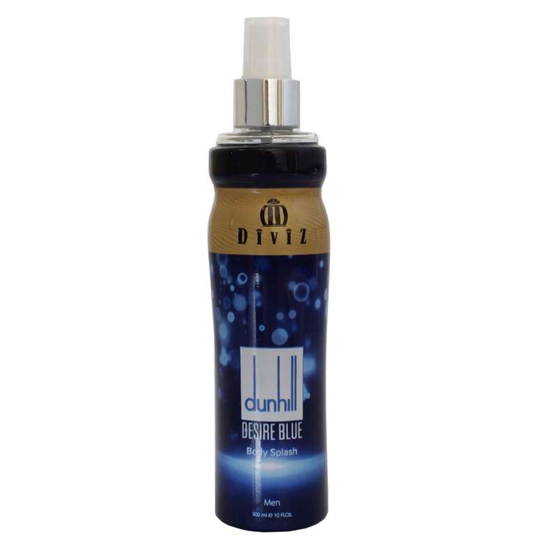 بادی اسپلش مردانه دیوایز مدل Dunhill Desire Blue حجم 300 میلی لیتر