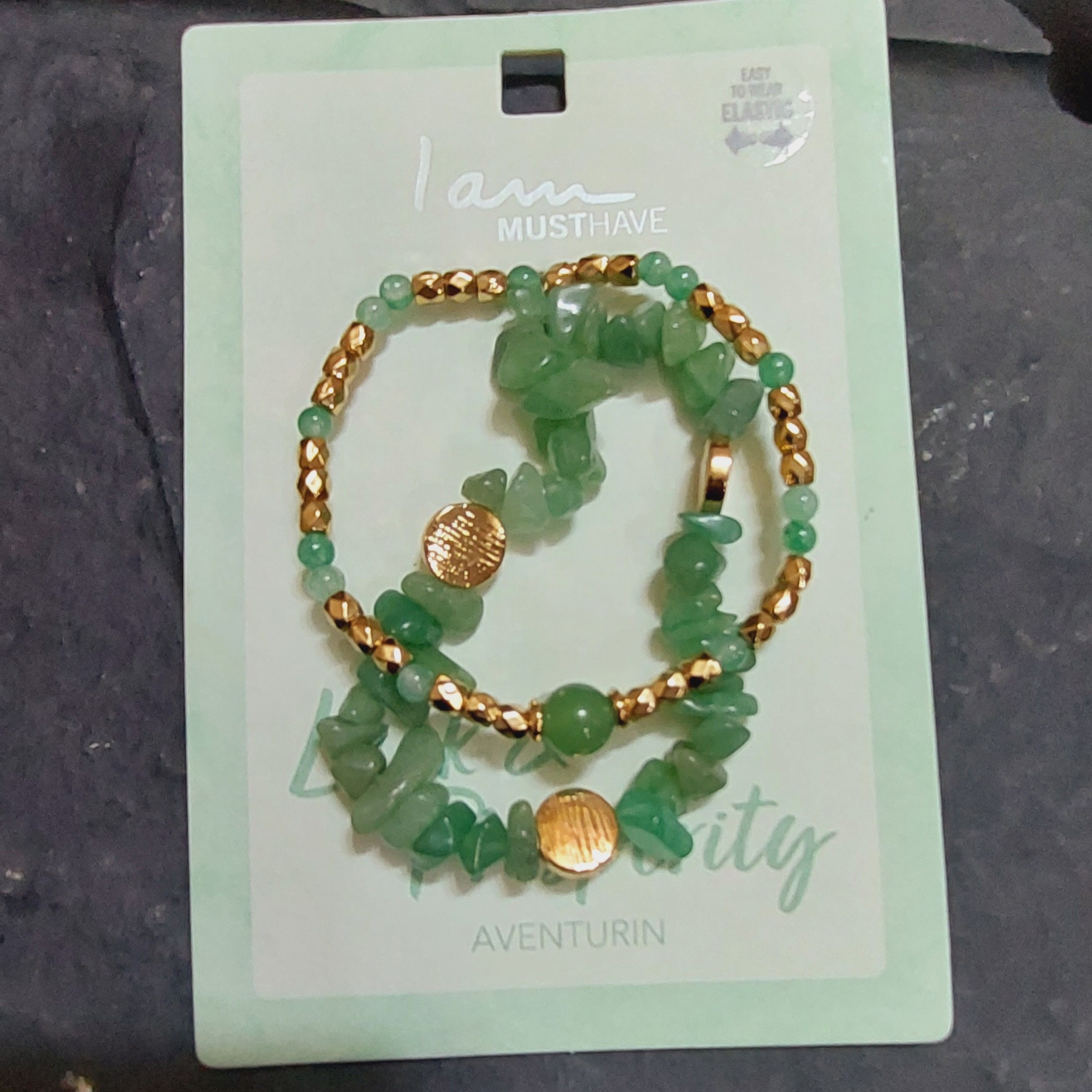 دستبند زنانه آی ام مدل آونتورین 2 مجموعه 2 عددی