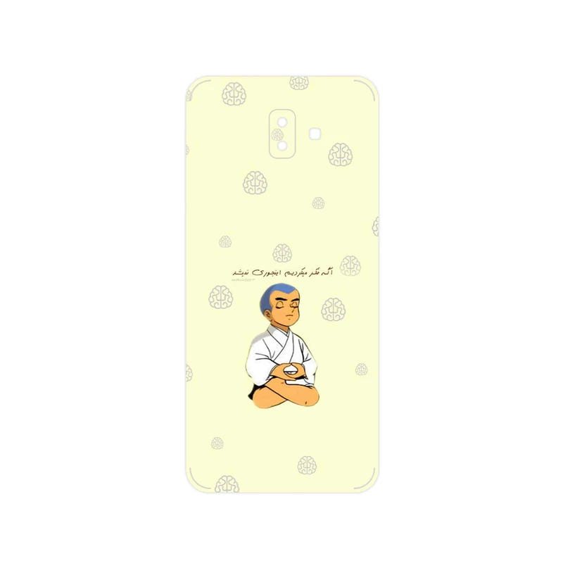 برچسب پوششی ماهوت مدل Ikkyu-san مناسب برای گوشی موبایل سامسونگ Galaxy J6 Plus