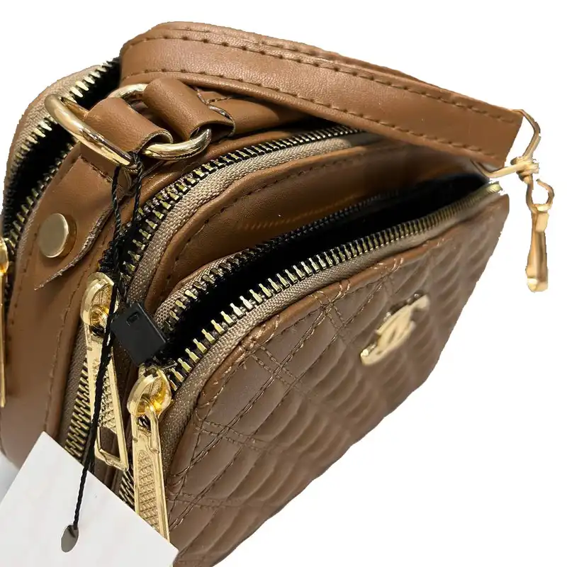 کیف رودوشی زنانه مدل سه زیپ