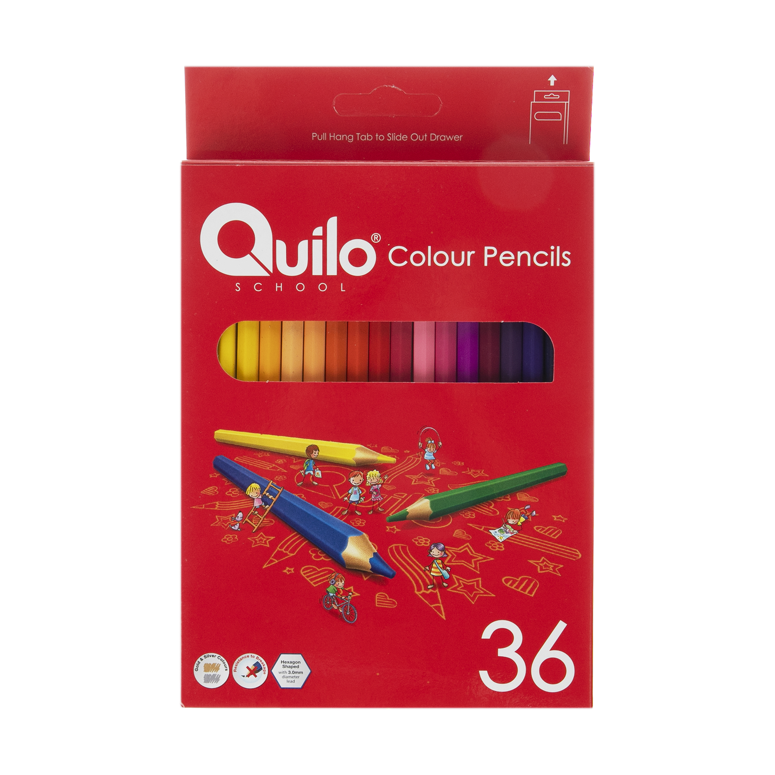 مداد رنگی 36 رنگ کوییلو کد 634005