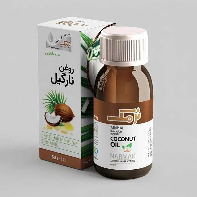 روغن مو نرمک مدل نارگيل حجم 60 میلی لیتر