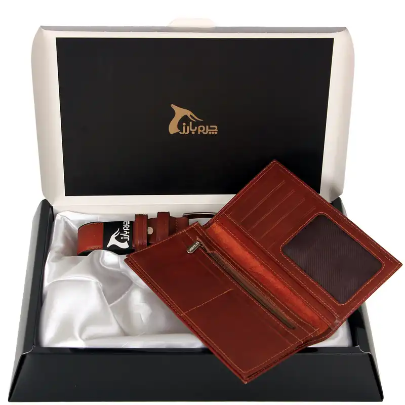 ست هدیه مردانه چرم بارز مدل DS7