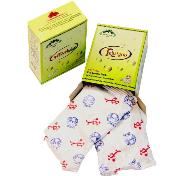 پودر موبر راستگو کد  22 وزن 120 گرم مجموعه 60 عددی