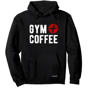 هودی مردانه 27 مدل Gym Coffee کد MH527