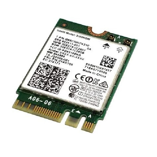 کارت شبکه بی سیم اینتل مدل AC-3168