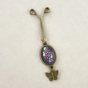 گیره روسری زنانه مدل فرش كد SF184-BL