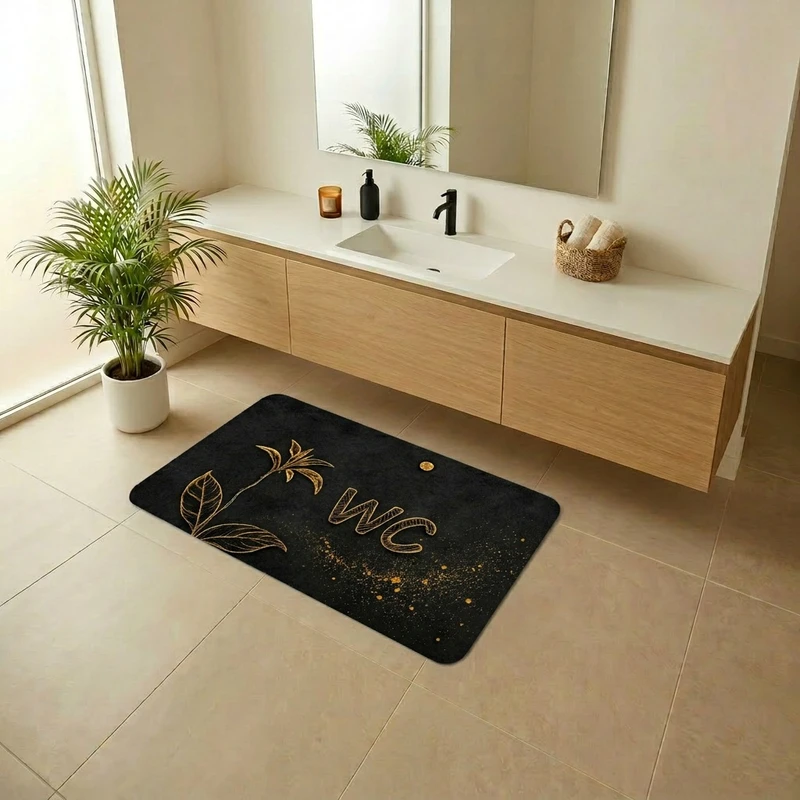 پادری مدل مخمل طرح ترک کد S.1410 سایز 75x46 سانتی‌متر مناسب برای فضای داخلی