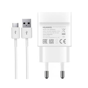 شارژر دیواری هوآوی مدل HW059200 FAST به همراه کابل تبدیل USB-C