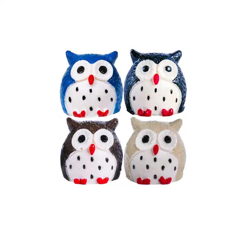 مجسمه مدل جغد مجموعه 4 عددی