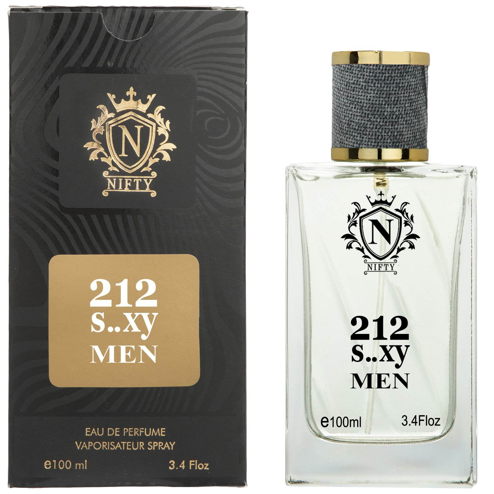 ادو پرفیوم مردانه نیفتی مدل S--Y MEN 212 حجم 100 میلی لیتر