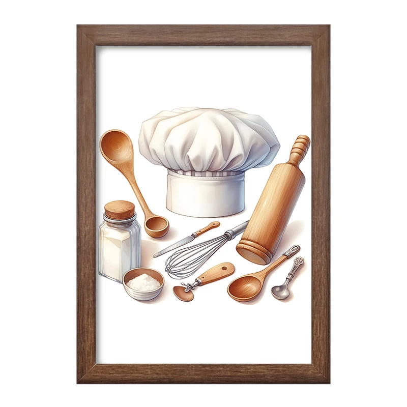 تابلو خندالو طرح کیک و شیرینی پزی کد 36668