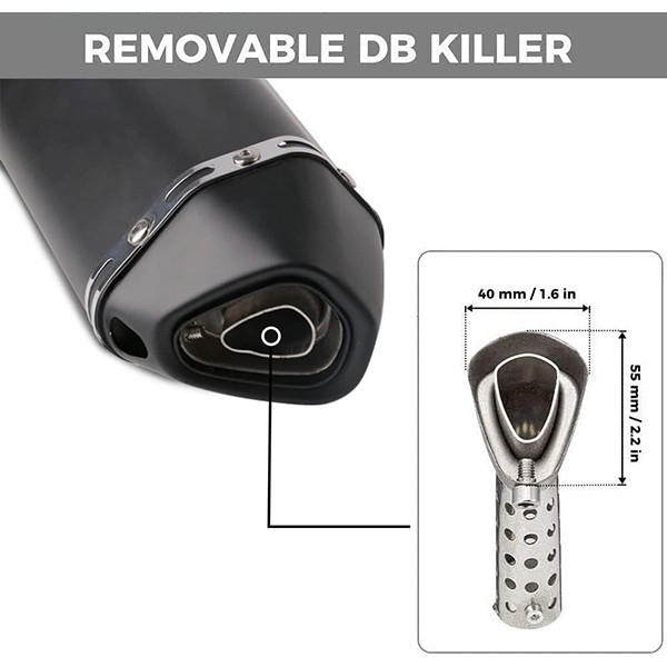 صدا خفه کن اگزوز موتور سیکلت مدل B0B5WTH5F3