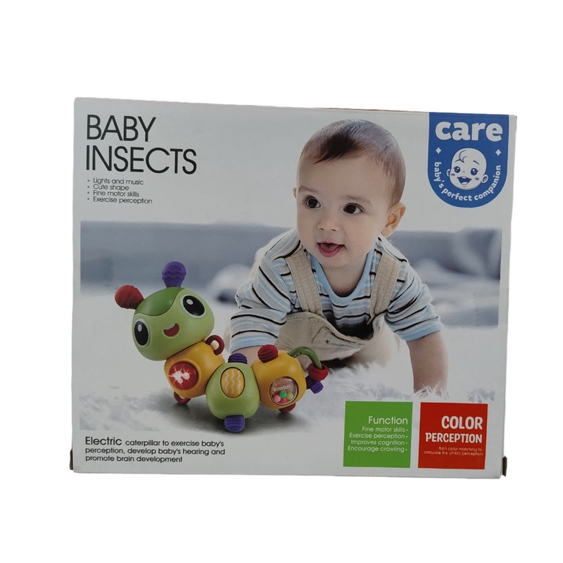 جغجغه مدل کرم پیچشی طرح کاترپیلار موزیکال