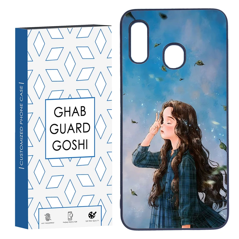 کاور قاب گارد گوشی طرح دخترانه کد TPU-037 مناسب برای گوشی موبایل سامسونگ Galaxy A30 / A20