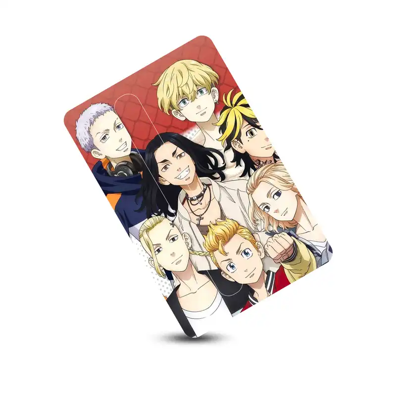 استیکر کارت پیکسل میکسل مدل انیمه توکیو ریونجرز و دوستان