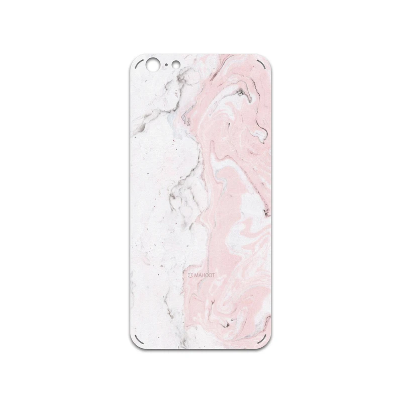 برچسب پوششی ماهوت مدل Blanco-Pink-Marble مناسب برای گوشی موبایل اپل iPhone 6s Plus