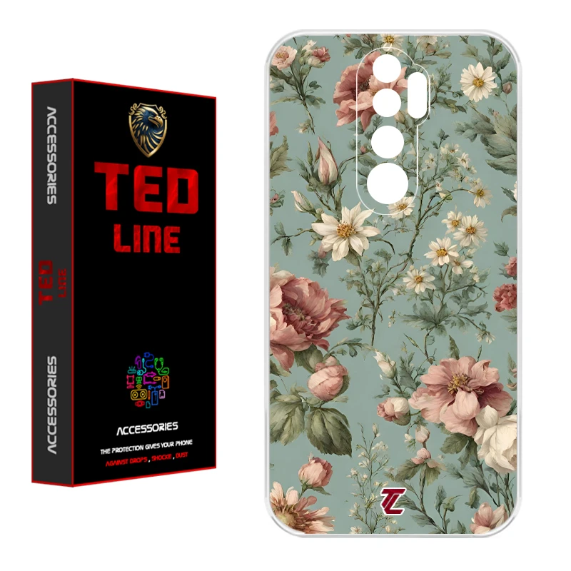 کاور تدلاین طرح گل کد 1152 مناسب برای گوشی موبایل شیائومی Redmi Note 8 Pro