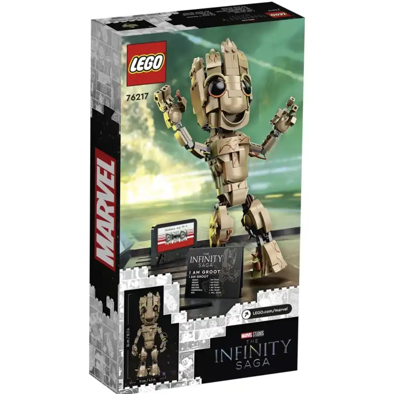 لگو سری گروت مدل baby groot  کد 76217