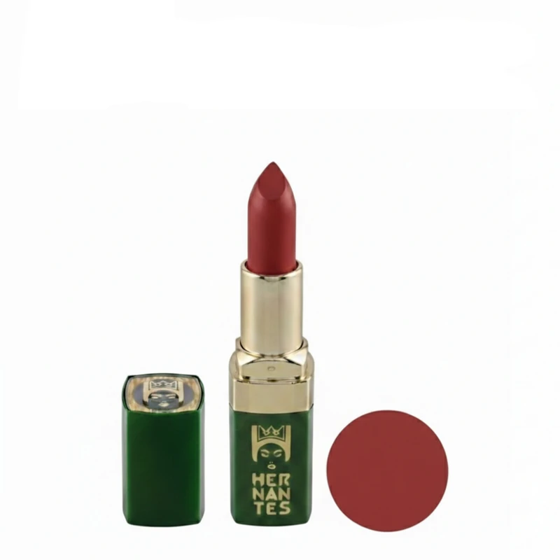 رژلب جامد مات هرنانتس مدل 1 رنگ قرمز شماره H408