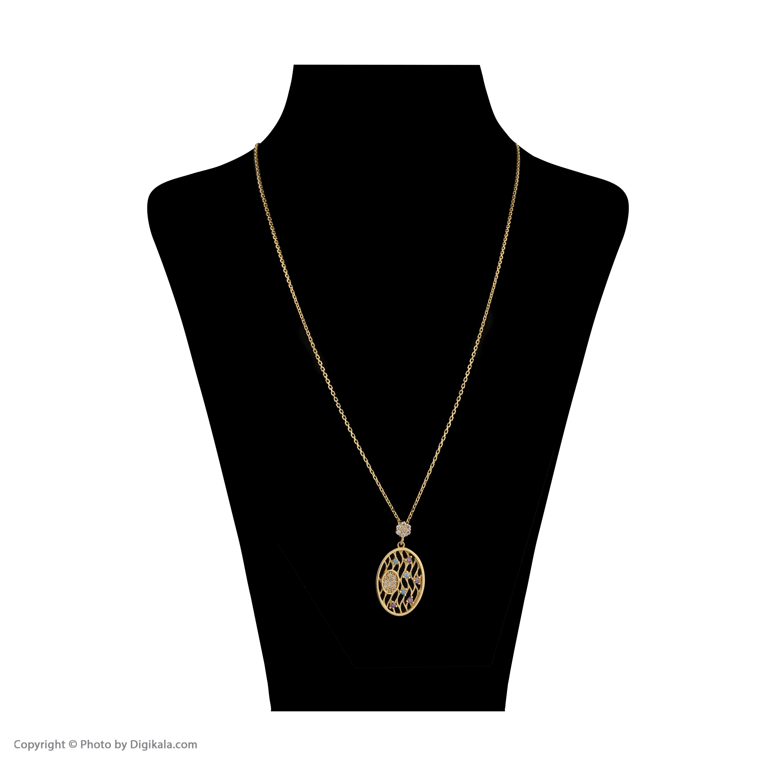 گردنبند طلا 18 عیار زنانه مایا ماهک مدل MM1599