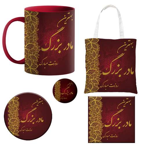 ست هدیه ماگ طرح روز مادر کد 06000