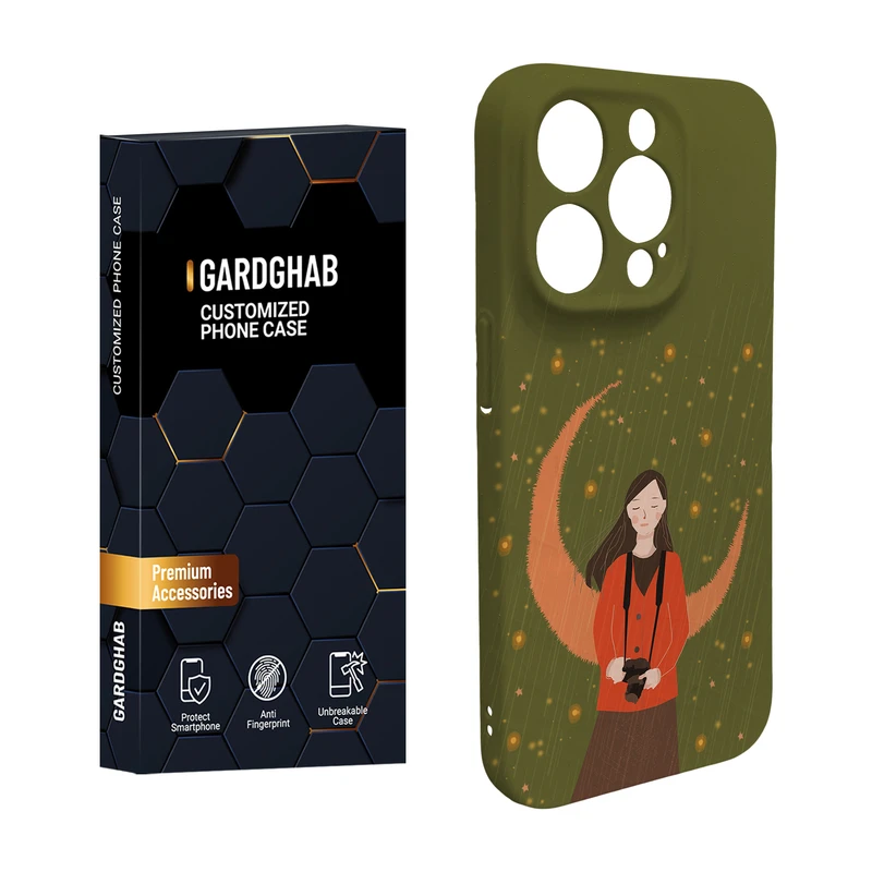 کاور گارد قاب مدل دخترانه مناسب برای گوشی موبایل اپل iPhone 15 Promax