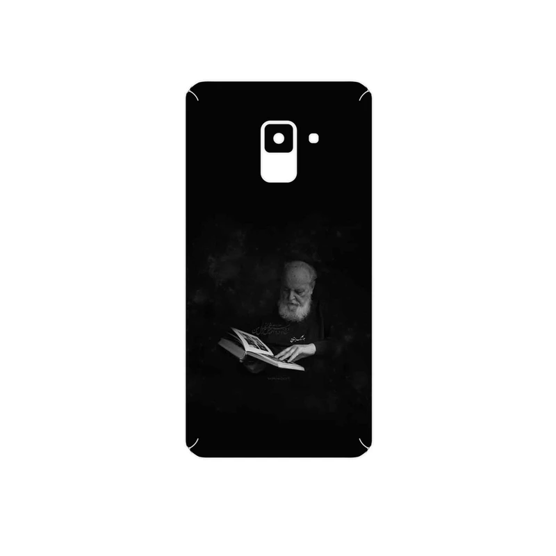 برچسب پوششی ماهوت مدل Hoshang Ebtehaj مناسب برای گوشی موبایل سامسونگ Galaxy A8 2018