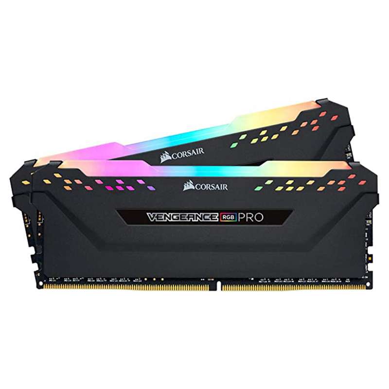 رم دسکتاپ DDR4 دو کاناله 3200 مگاهرتز CL16 کورسیر مدل VENGEANCE RGB PRO ظرفیت 64 گیگابایت رم دسکتاپ DDR4 دو کاناله 3200 مگاهرتز CL16 کورسیر مدل VENGEANCE RGB PRO ظرفیت 64 گیگابایت