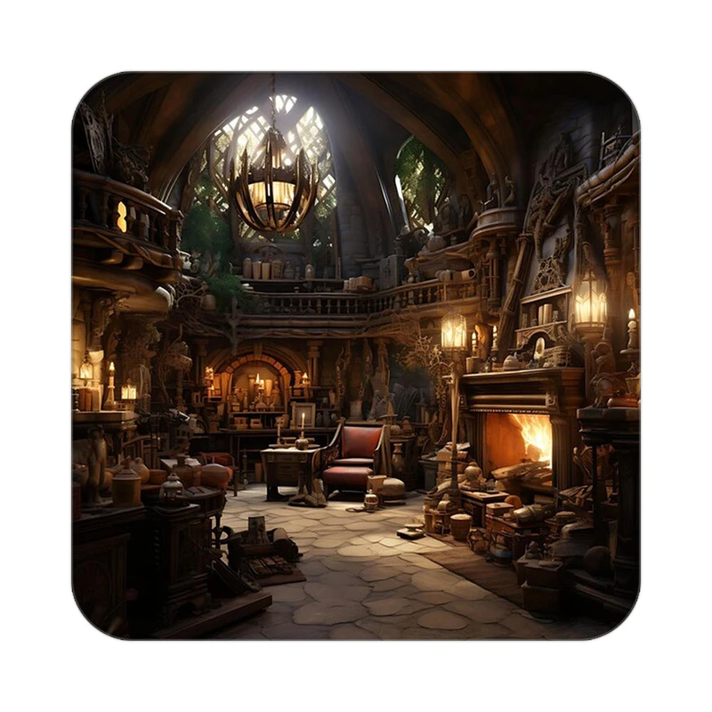 زیر لیوانی کاکتی طرح هری پاتر Harry Potter مدل mp41371