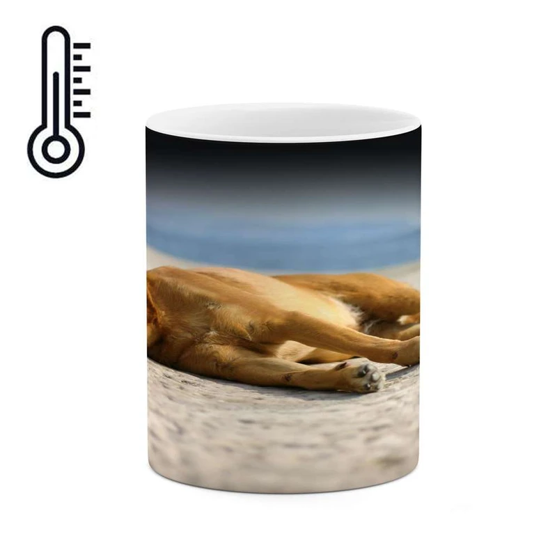 ماگ حرارتی کاکتی مدل سگ کد mgh15423